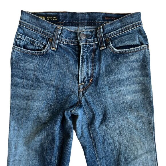 Citizens of Humanity Jagger Light Rinse low rise Bootcut Jeans sz 28 - Picture 6 of 12